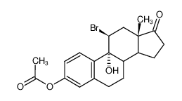 2288-63-3 spectrum, 3,9α-Dihydroxy-11β-brom-oestratrien-1,3,5(10)-on-(17)-acetat-(3)