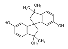 2,2',3,3'-tetrahydro-3,3,3',3'-tetramethyl-1,1'-Spirobi(1H-indene)-6,6'-diol 1568-80-5