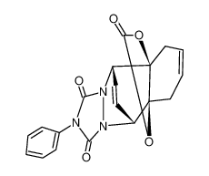 2-phenyl-6,9-dihydro-5ac,9ac-[1,3]dioxapropano-5r,10c-etheno-[1,2,4]triazolo[1,2-a]phthalazine-1,3,15-trione