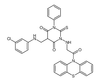 141177-57-3 structure, C31H24ClN5O3S2