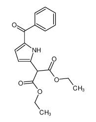 diethyl 2-(5-benzoyl-1H-pyrrol-2-yl)malonate 144710-35-0