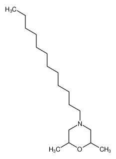 4-dodecyl-2,6-dimethylmorpholine 1704-28-5