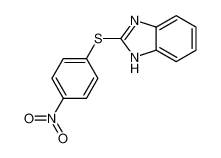 39544-81-5 2-(4-nitrophenyl)sulfanyl-1H-benzimidazole