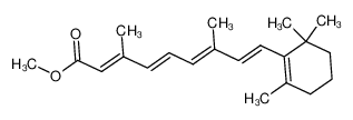 methyl (2E,4E,6E,8E)-3,7-dimethyl-9-(2,6,6-trimethylcyclohexen-1-yl)nona-2,4,6,8-tetraenoate 339-16-2