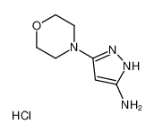 3-morpholin-4-yl-1H-pyrazol-5-amine,hydrochloride 537039-13-7