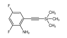 684250-21-3 spectrum, 2,4-Difluoro-6-((trimethylsilyl)ethynyl)aniline