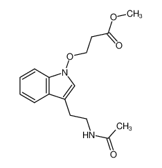 258267-48-0 Nb-acetyl-1-(2-methoxycarbonyl)ethoxytryptamine