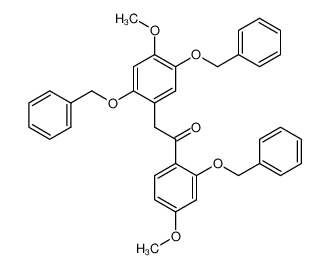 90664-30-5 structure, C37H34O6