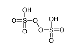 13445-49-3 structure, H2O8S2