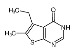 5-ethyl-6-methyl-3H-thieno[2,3-d]pyrimidin-4-one 439692-89-4