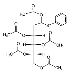 137396-22-6 1,3,4,5,6-Penta-O-acetyl-2-desoxy-L-gulo-S-phenyl-hemithioacetal