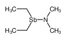 53742-70-4 diethyldimethylaminostibine