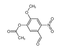 112919-66-1 spectrum, 5-acetoxy-4-methoxy-2-nitrobenzaldehyde