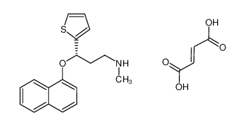 949095-93-6 spectrum, (+)-(S)-N-methyl-3-(1-naphthyloxy)-3-(2-thienyl)propylamine fumarate