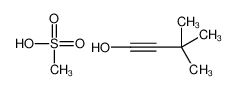 105639-61-0 3,3-dimethylbut-1-yn-1-ol,methanesulfonic acid