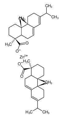 9010-69-9 structure, C40H58O4Zn