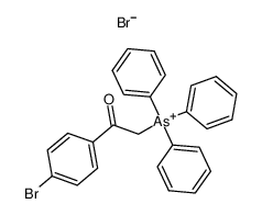 76285-34-2 structure, C26H21AsBr2O