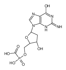 104532-18-5 structure, C11H14N5O8P