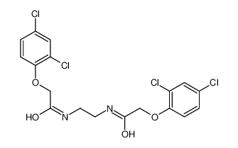 2-(2,4-dichlorophenoxy)-N-[2-[[2-(2,4-dichlorophenoxy)acetyl]amino]ethyl]acetamide 141776-92-3