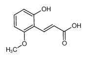 3-(2-羟基-6-甲氧基苯基)-丙烯酸