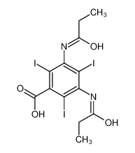 85-16-5 3,5-二(丙酰基氨基)-2,4,6-三碘苯甲酸