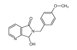 7-hydroxy-6,7-dihydro-6-(4-methoxybenzyl)-pyrrolo[3,4-b]pyridin-5-one 902572-92-3