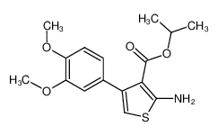 350997-33-0 structure, C16H19NO4S