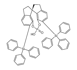 (R)-6,6'-bis(triphenylsilyl)-1,1'-spirobiindanyl-7,7'-diyl hydrogen phosphate 1372719-94-2