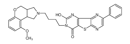 208993-54-8 structure, C30H29N5O4S