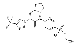 1215198-38-1 structure, C20H26F3N4O3P