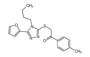 606111-34-6 structure, C19H21N3O2S