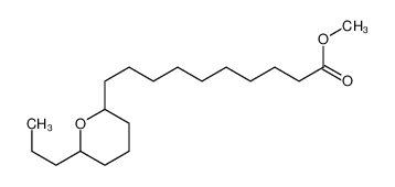 methyl 10-(6-propyloxan-2-yl)decanoate 62136-74-7