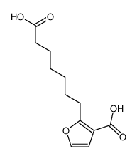 2-(6-carboxyhexyl)furan-3-carboxylic acid 61211-04-9