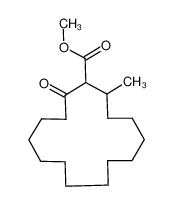 1000014-61-8 methyl 2-oxo-15-methylcyclopentadecane-1-carboxylate