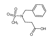3-[benzyl(methylsulfonyl)amino]propanoic acid 340025-20-9