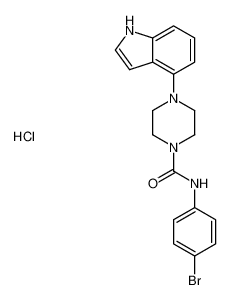 256458-82-9 structure, C19H20BrClN4O