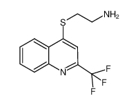 2-[2-(trifluoromethyl)quinolin-4-yl]sulfanylethanamine 175203-50-6