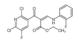 100491-02-9 structure, C17H12Cl2F2N2O3