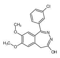 474070-11-6 spectrum, 1-(3-Chlorophenyl)-7,8-dimethoxy-3,5-dihydro-4H-2,3-benzodiazepin -4-one