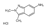 2,3-二甲基-6-氨基-2H-吲唑盐酸盐