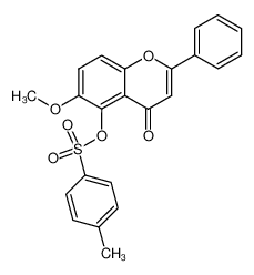 102593-82-8 6-methoxy-2-phenyl-5-(toluene-4-sulfonyloxy)-chromen-4-one