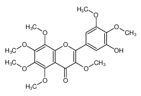 3'-hydroxy-3,4',5,5',6,7,8-heptamethoxyflavone 5244-28-0