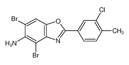 637303-15-2 structure, C14H9Br2ClN2O