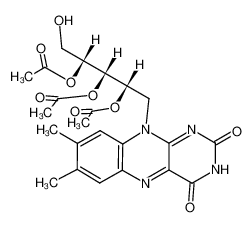 116081-53-9 spectrum, O2',O3',O4'-Triacetyl-riboflavin