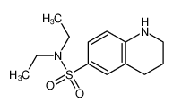 N,N-diethyl-1,2,3,4-tetrahydroquinoline-6-sulfonamide