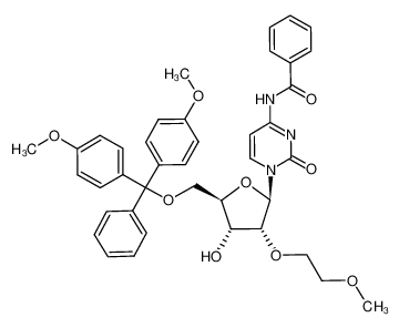 N-Benzoyl-5'-O-[bis(4-methoxyphenyl)phenylmethyl]-2'-O-(2-methoxyethyl)cytidine 251647-49-1