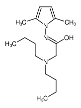 2-(dibutylamino)-N-(2,5-dimethylpyrrol-1-yl)acetamide 20627-22-9