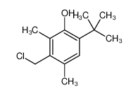 6-tert-butyl-3-(chloromethyl)-2,4-dimethylphenol 23500-79-0