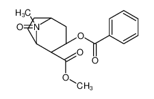 methyl (1S,3S,4R,5R)-3-benzoyloxy-8-methyl-8-oxido-8-azoniabicyclo[3.2.1]octane-4-carboxylate 72182-46-8