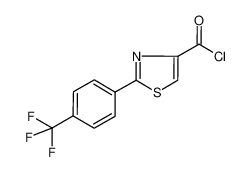 2-[4-(TRIFLUOROMETHYL)PHENYL]-1,3-THIAZOLE-4-CARBONYL CHLORIDE 857284-28-7